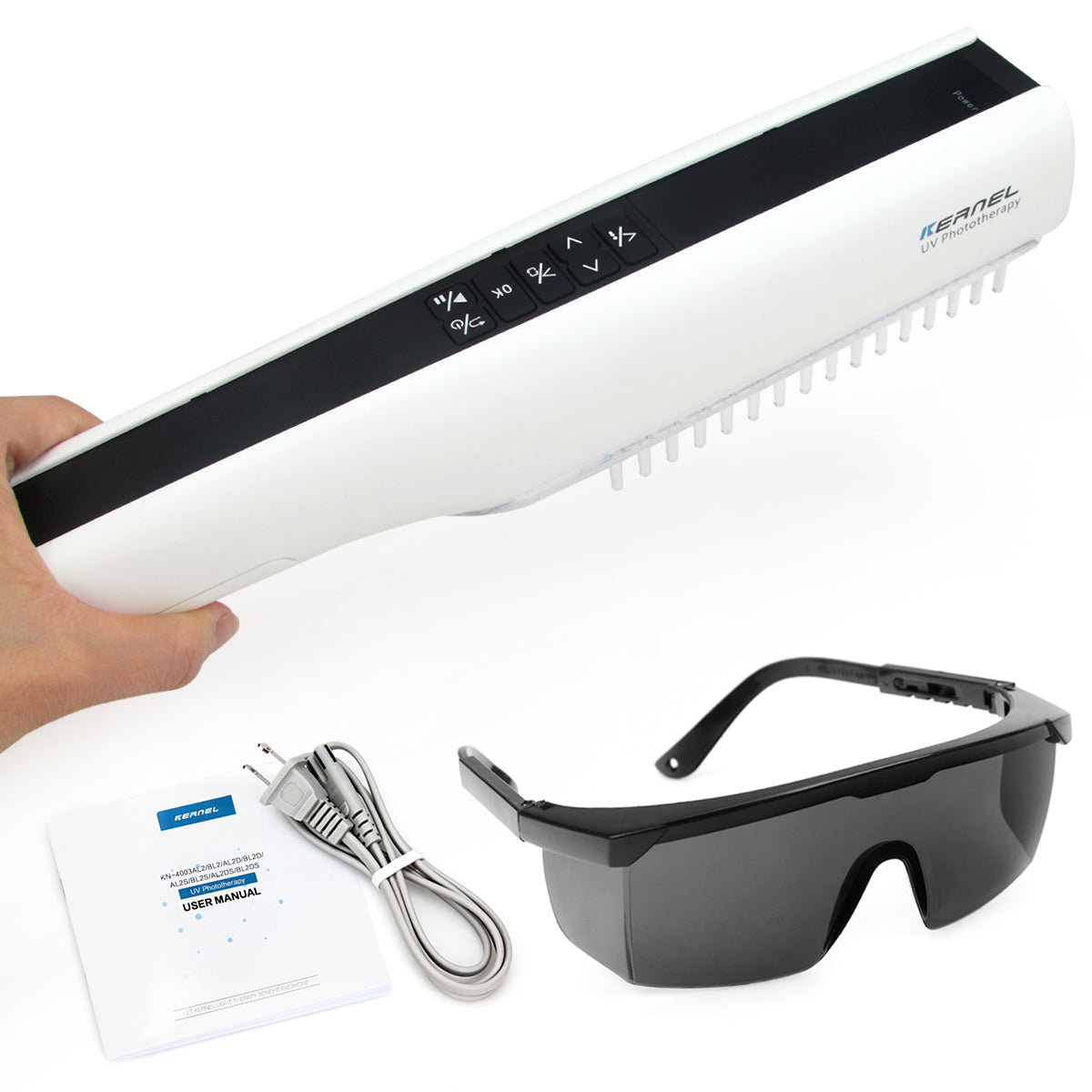 UVBMEDI UVB Lamp Phototherapy Light for Psoriasis Vitiligo Treatment Skin Disorders 311nm Narrow Band Home Use