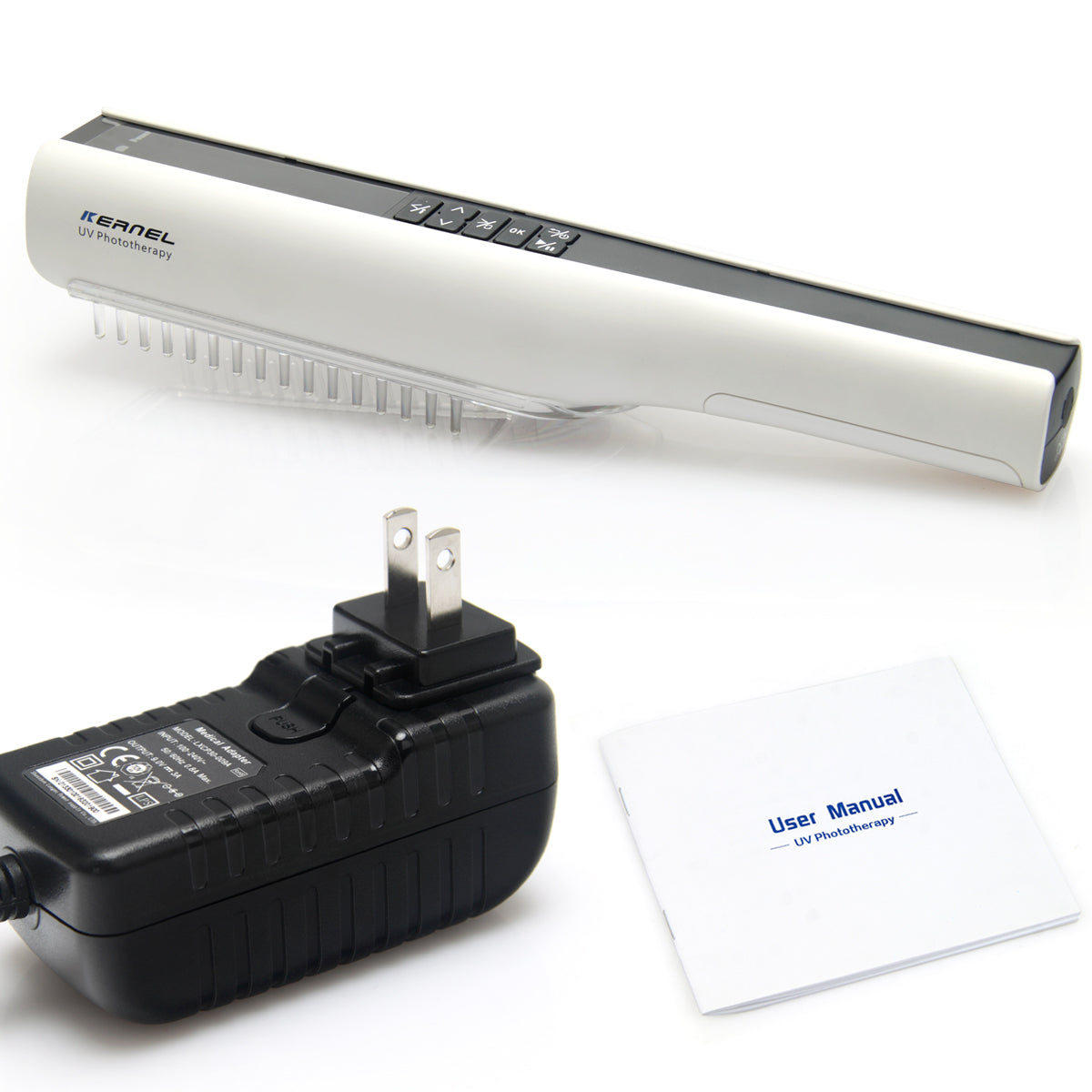 UVBMEDI Cordless UVB Lamp Phototherapy Light for Psoriasis Vitiligo Treatment Skin Disorders 311nm Narrow Band Home Use