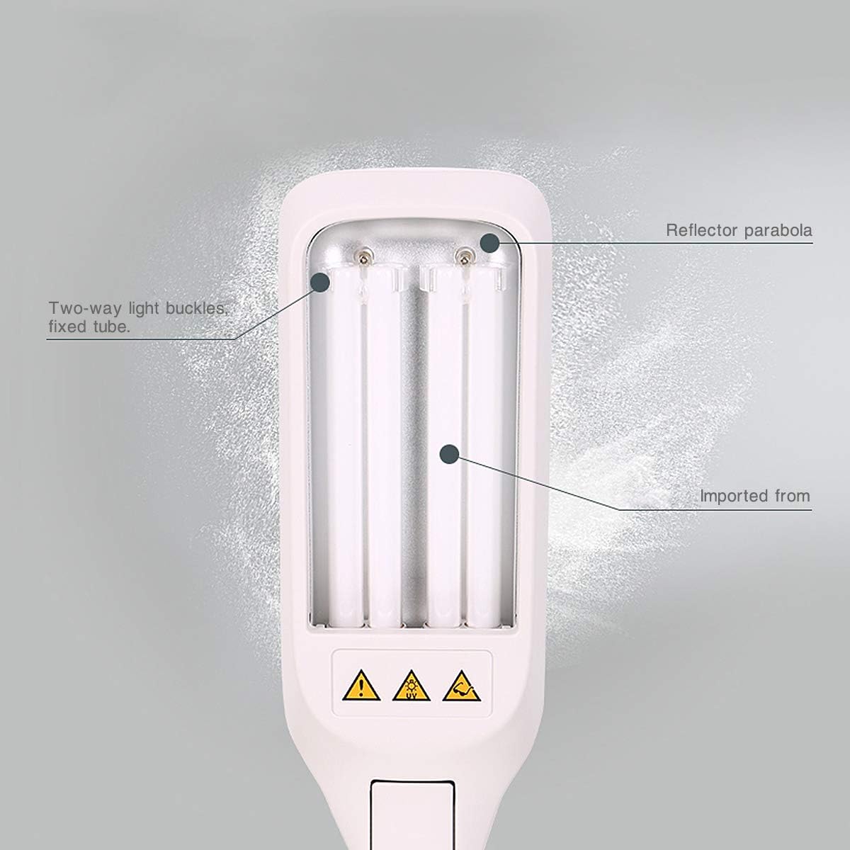 UVBMEDI Phototherapy Light for Psoriasis Vitiligo Treatment Skin Disorders 311nm Narrow Band Home Use